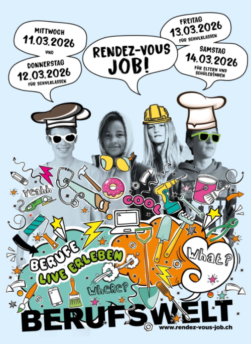 Rendez-vous Jobs 2026: Einblick in den Beruf Betriebsunterhalt