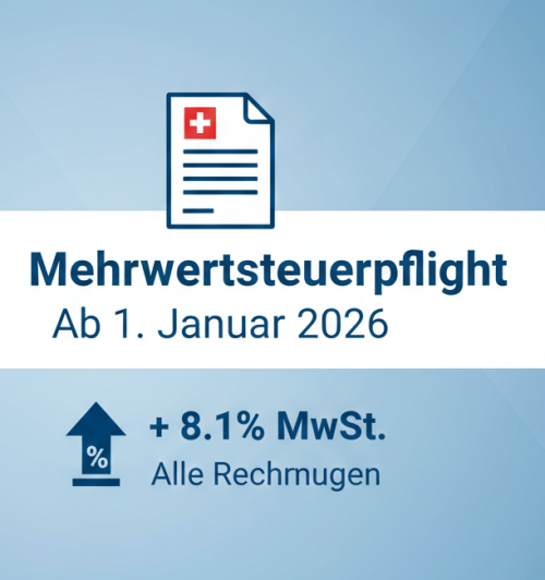 Mehrwertsteuerpflicht ab 01.01.2026